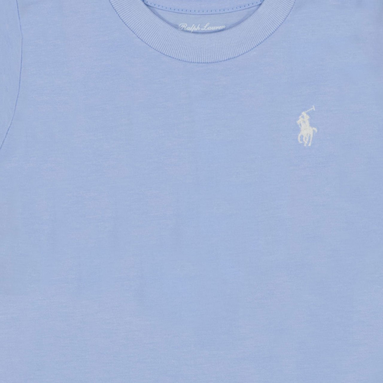 Ralph Lauren Ralph Lauren Baby Jongens T-Shirt In Licht Blauw Blauw