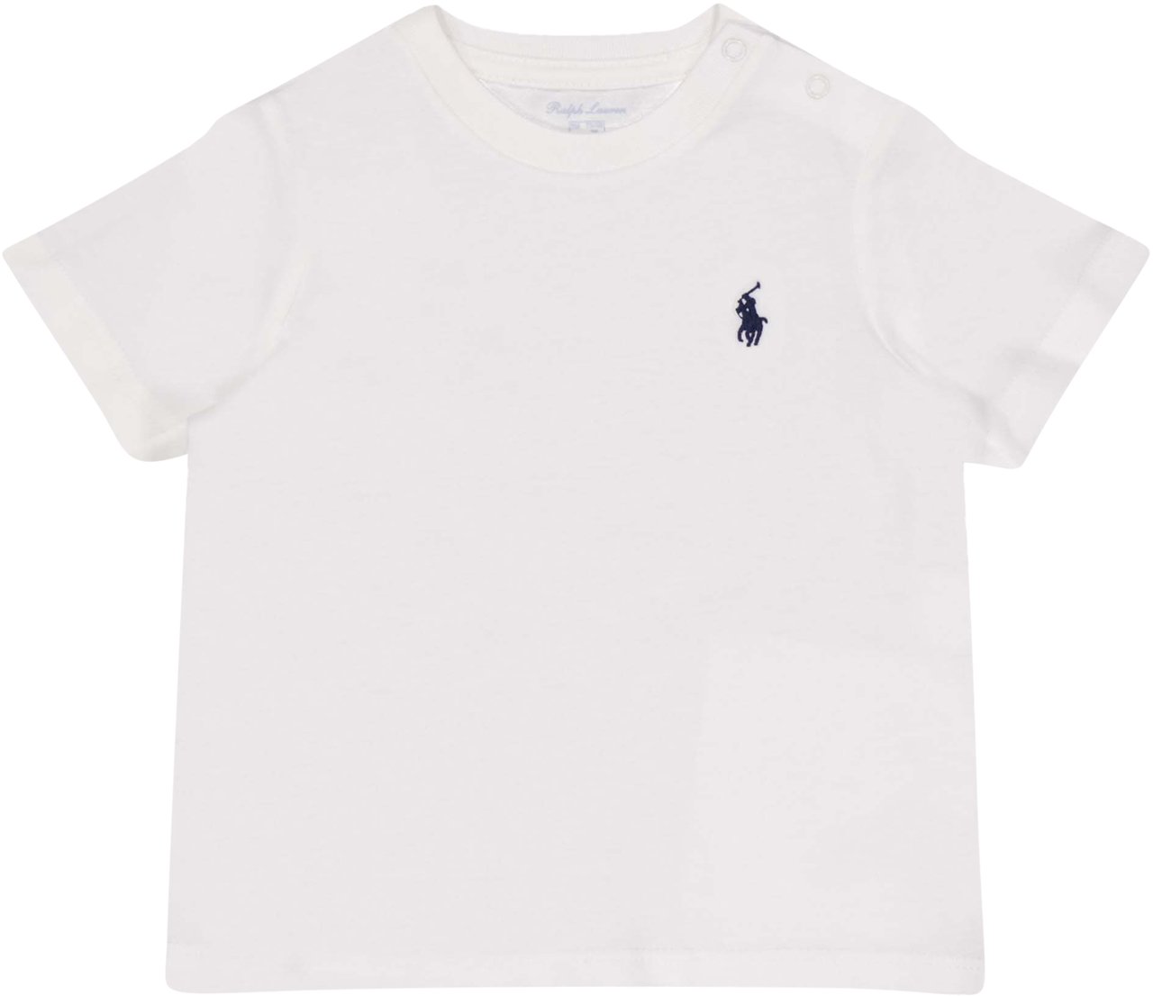 Ralph Lauren Ralph Lauren Baby Jongens T-Shirt In Wit Wit