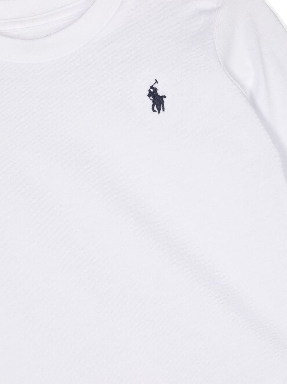 Ralph Lauren ls knit tshirt white Wit