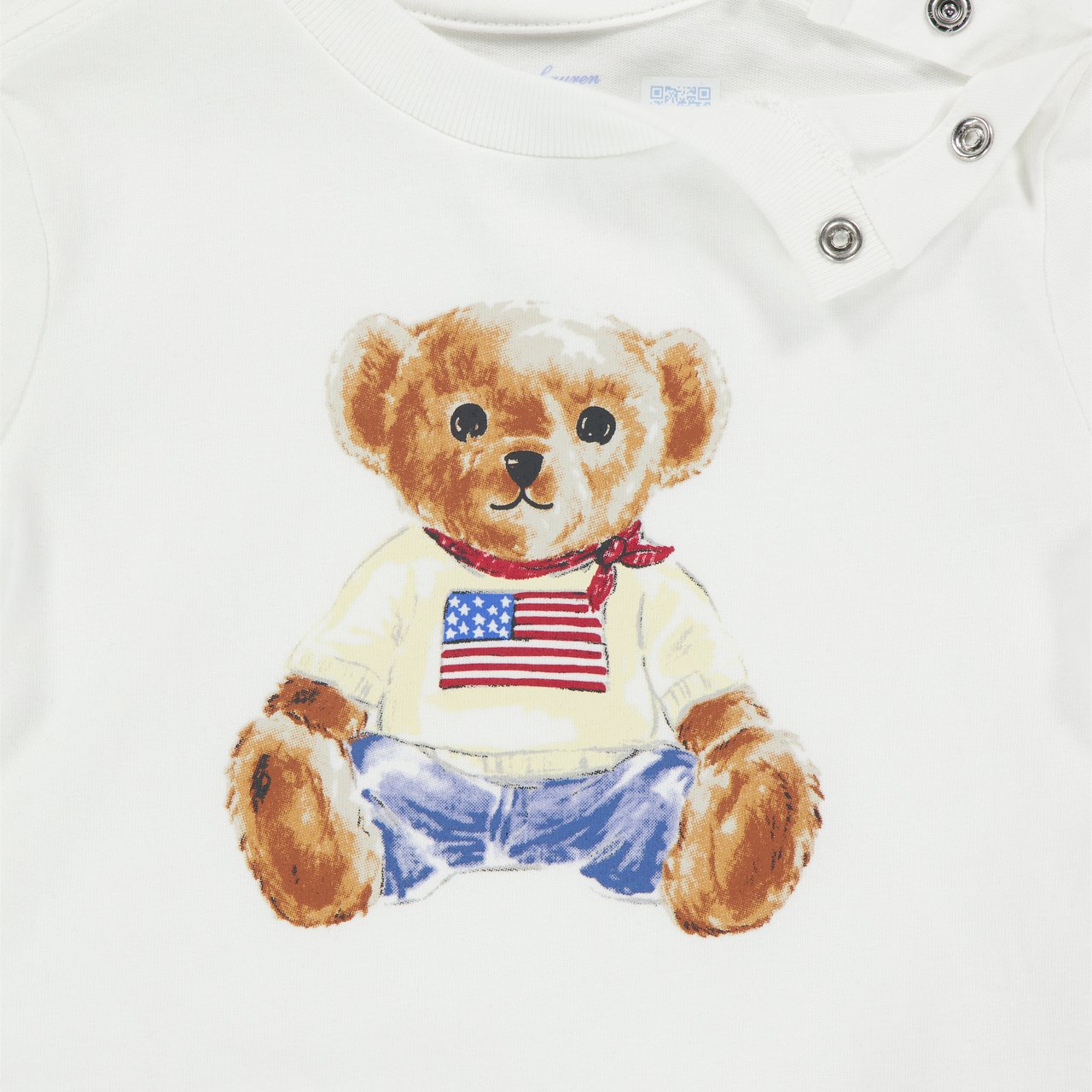 Ralph Lauren Ralph Lauren Baby Jongens T-Shirt In Wit Wit