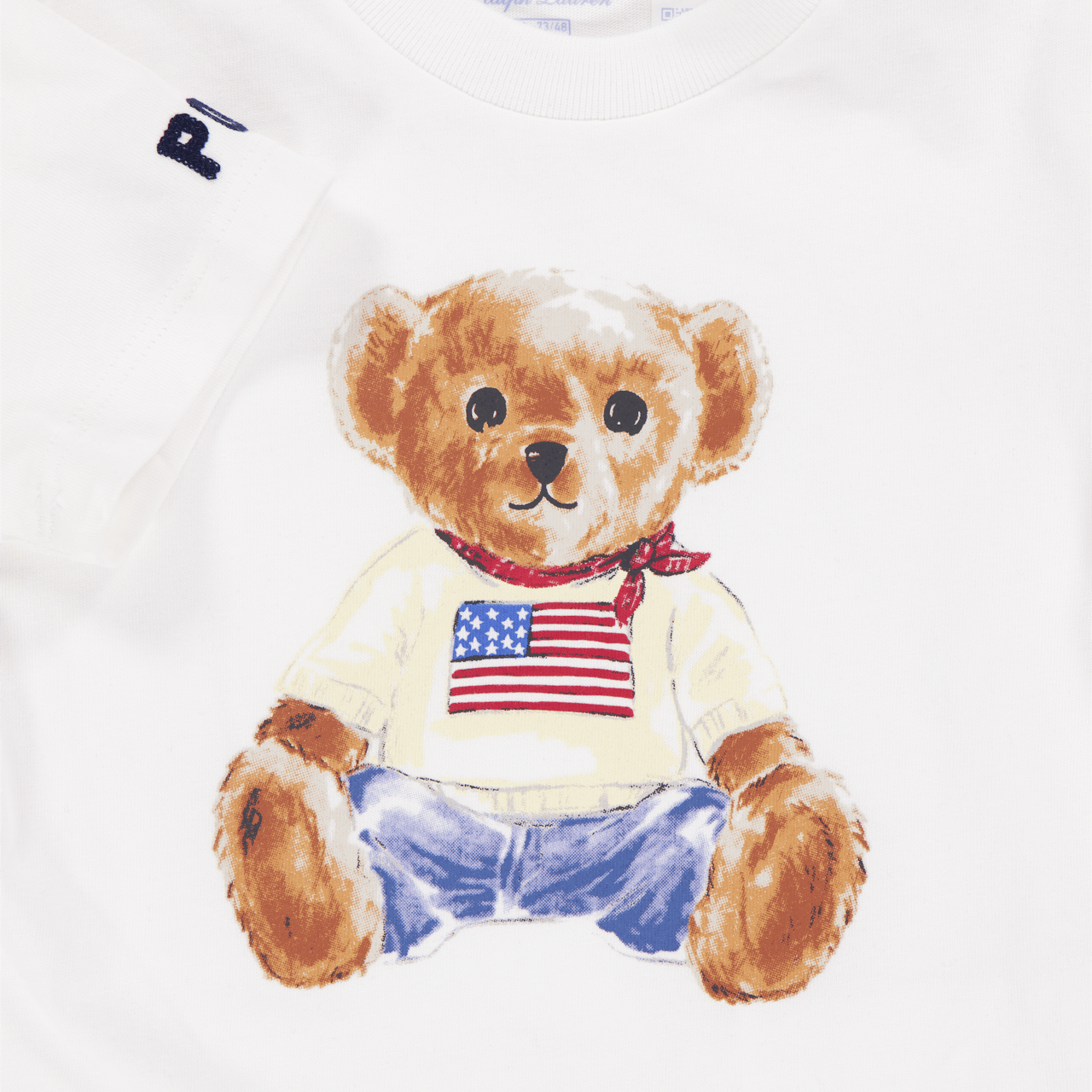 Ralph Lauren Ralph Lauren Baby Jongens T-Shirt In Wit Wit