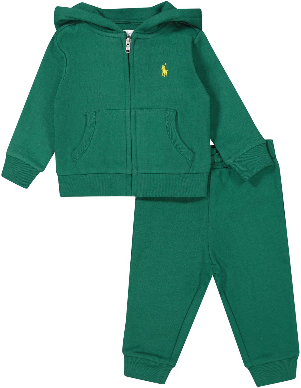 Ralph Lauren Ralph Lauren Baby Jongens Joggingpak In Groen Groen