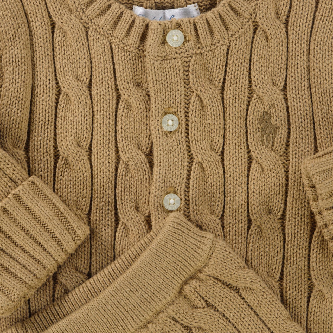 Ralph Lauren Ralph Lauren Baby Unisex Setje In Camel Taupe