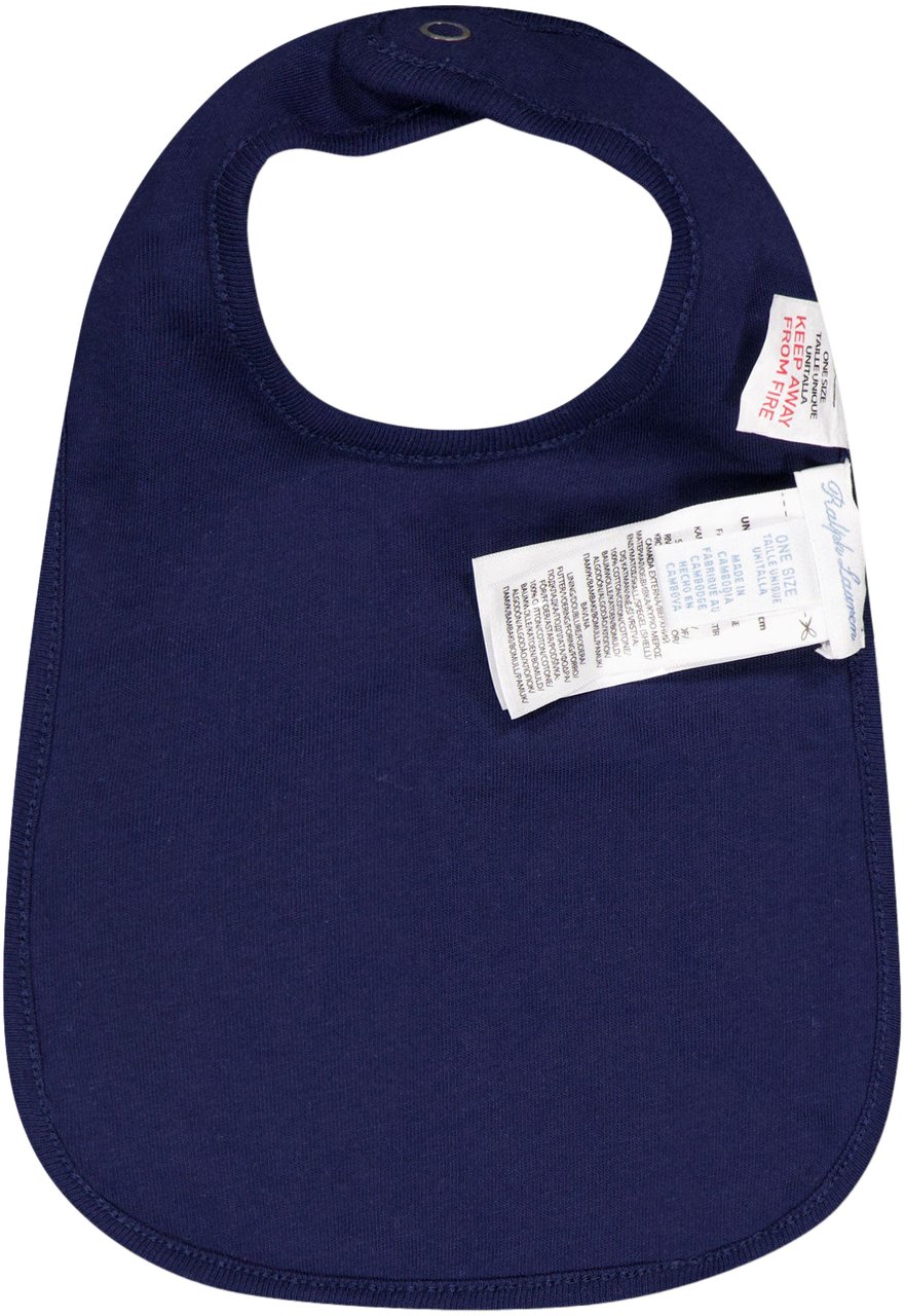 Ralph Lauren Ralph Lauren Baby Unisex Rompertje In Navy Blauw