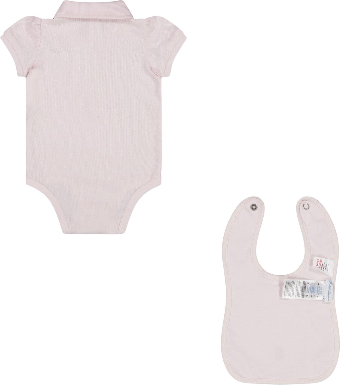 Ralph Lauren Ralph Lauren Baby Unisex Rompertje In Licht Roze Roze