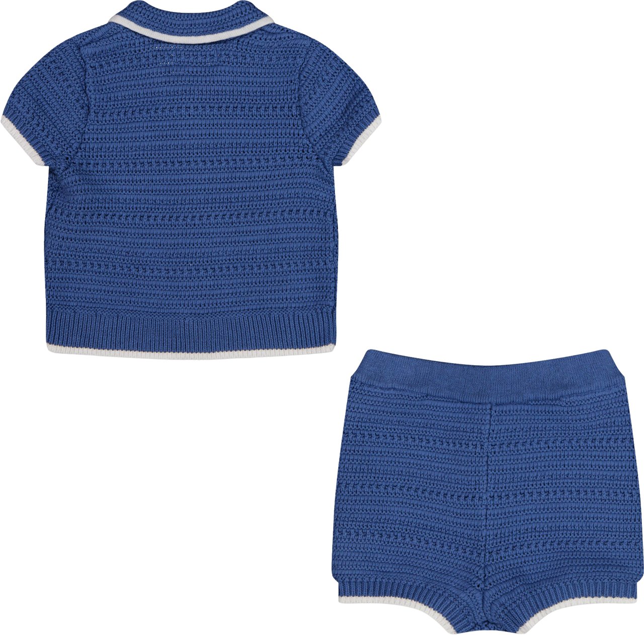 Ralph Lauren Ralph Lauren Baby Jongens Setje In Donker Blauw Blauw