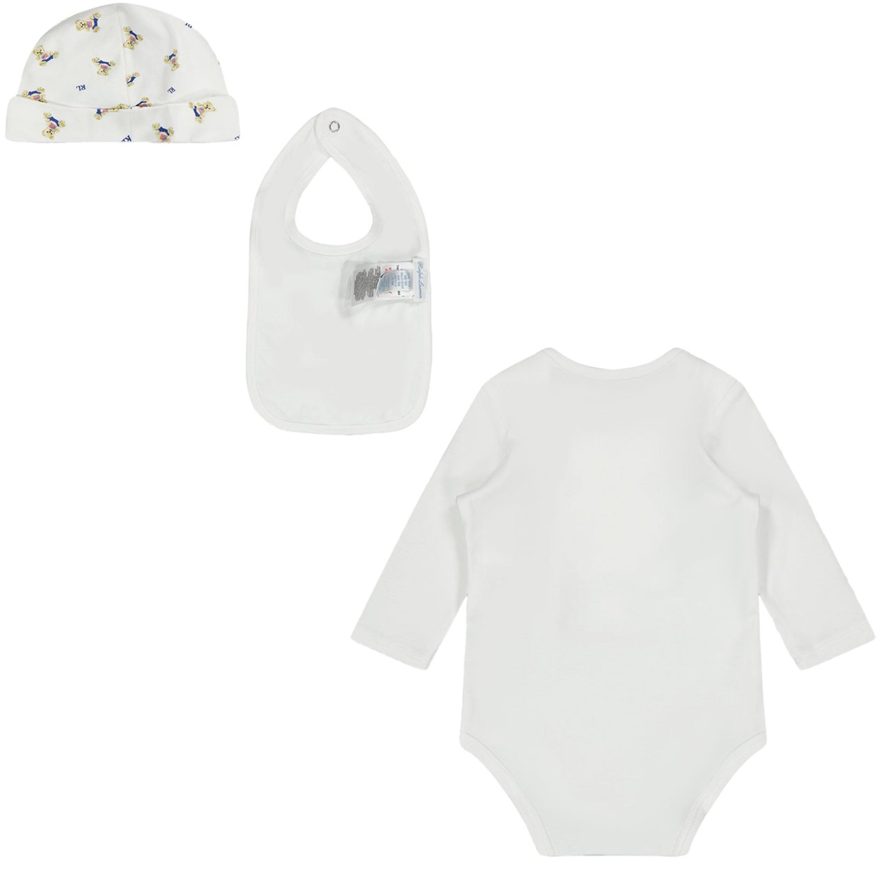 Ralph Lauren Ralph Lauren Baby Unisex Setje In Wit Wit