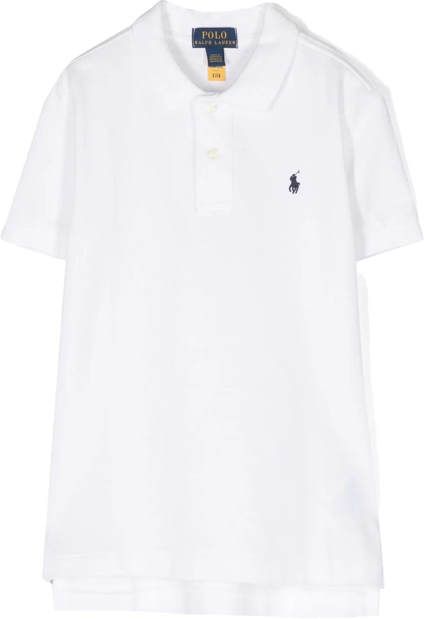 Ralph Lauren polo top knit white Wit