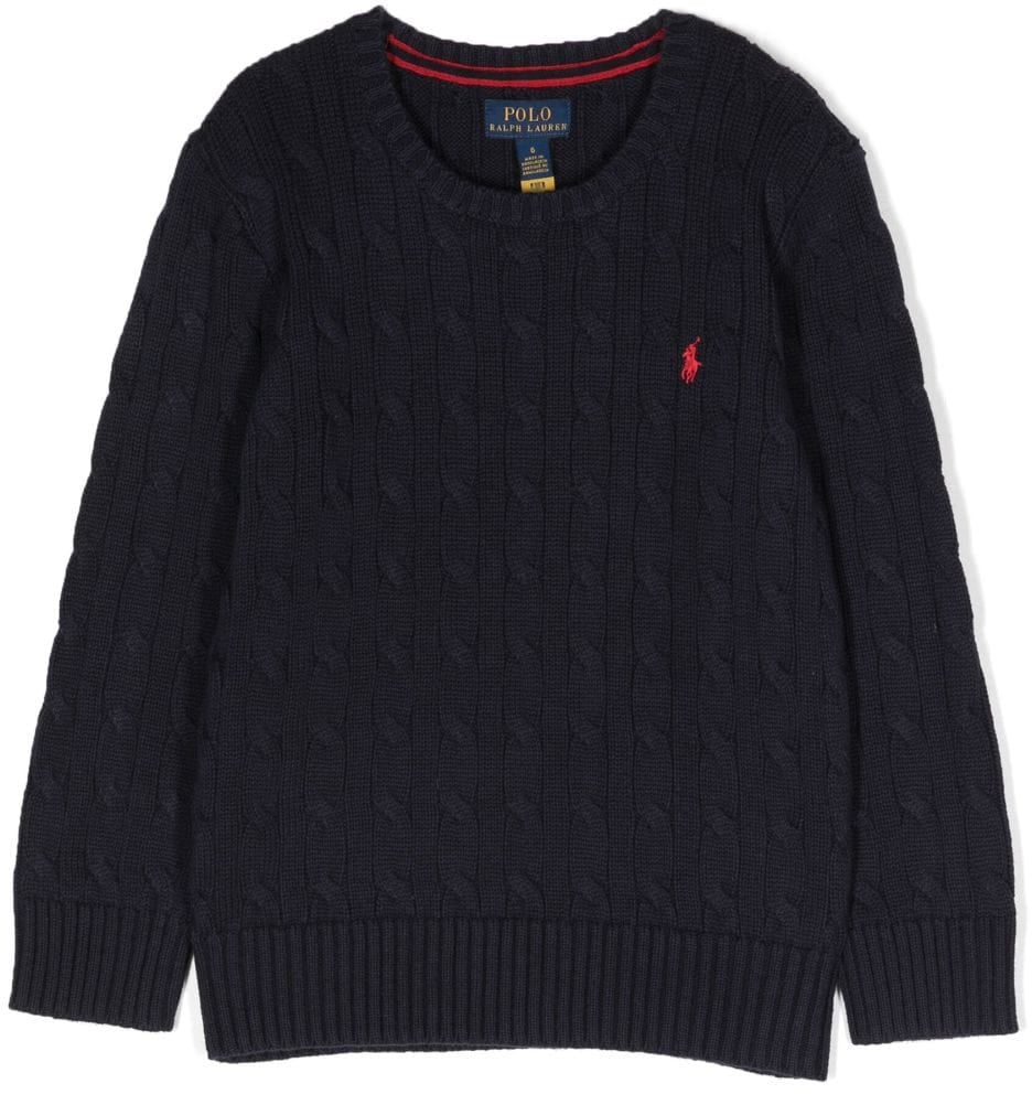 Ralph Lauren ls cable top sweater darkblue (navy) Navy