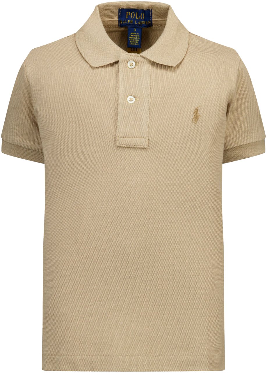 Ralph Lauren Ralph Lauren Kinder Jongens Polo In Khaki Groen
