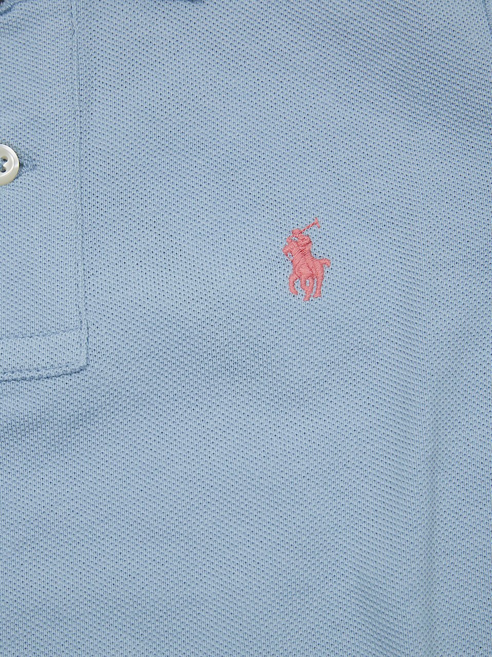 RALPH LAUREN KIDS SS KC-TOPS-KNIT Lichtblauw