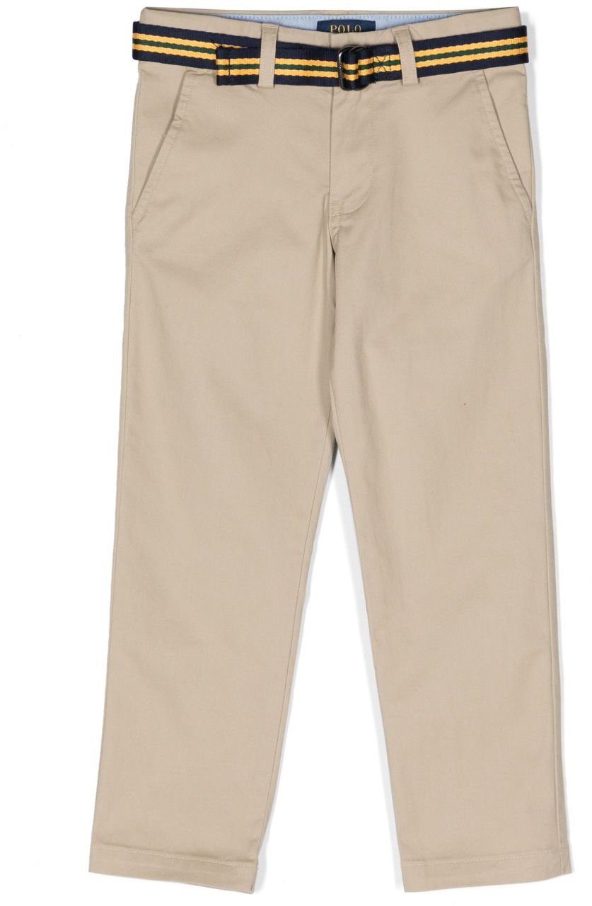 Ralph Lauren Trousers Classic Khaki Beige