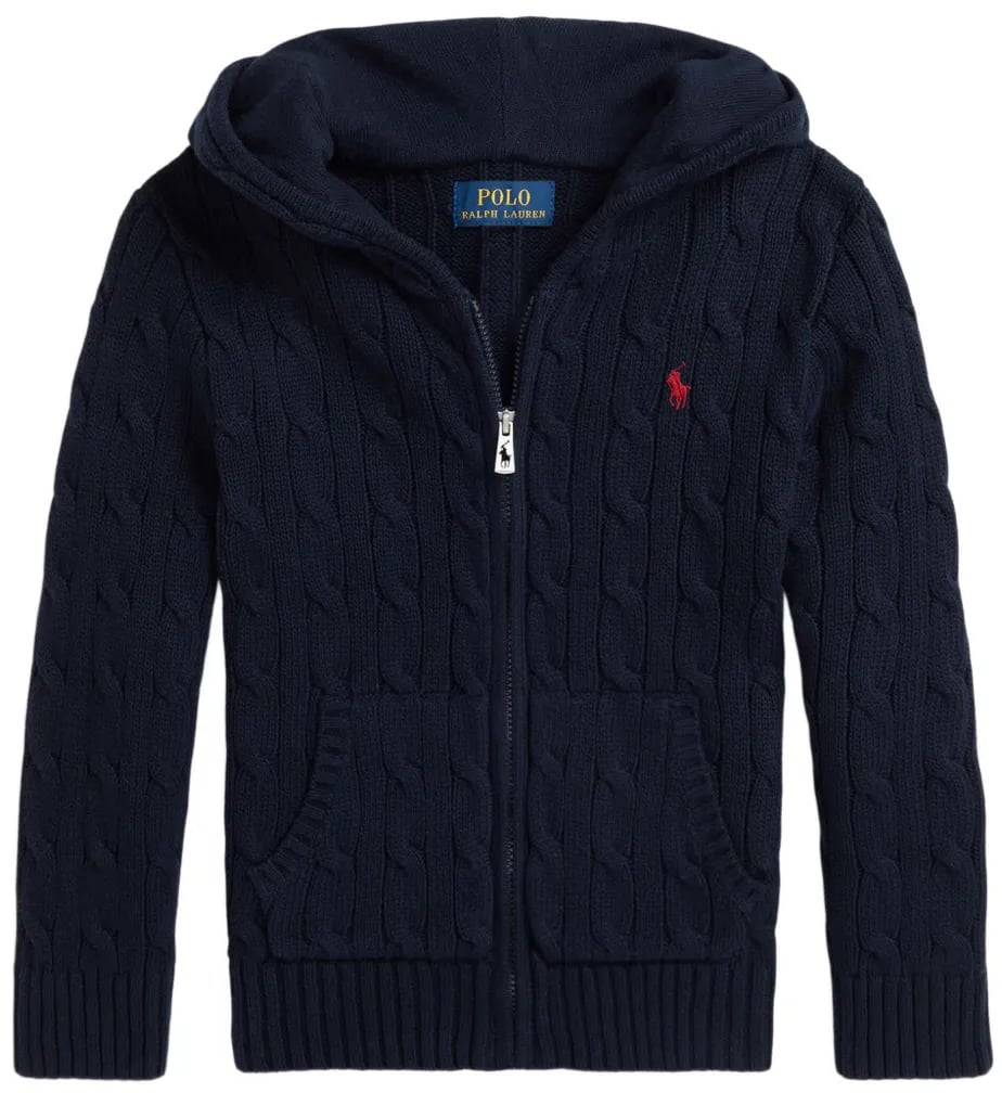Ralph Lauren hood sweater full zip divers Divers