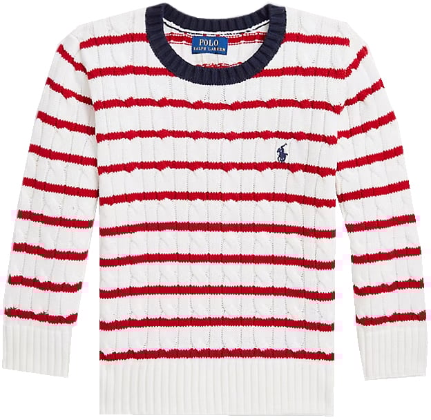 Ralph Lauren Sweaters Paper Whiterl2000 Red Wit