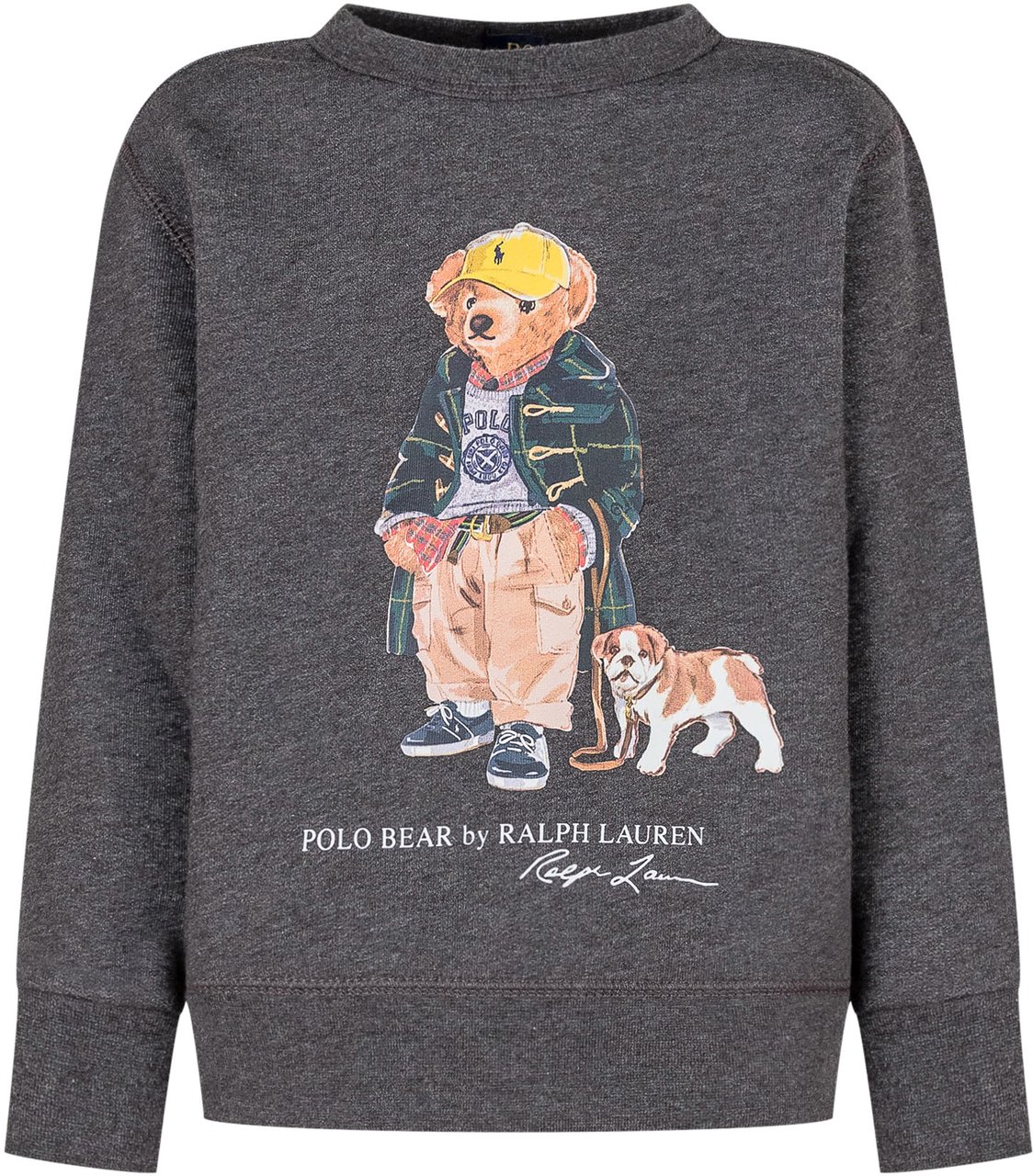 Ralph Lauren Ralph Lauren Kids Felpa con Bear Grijs