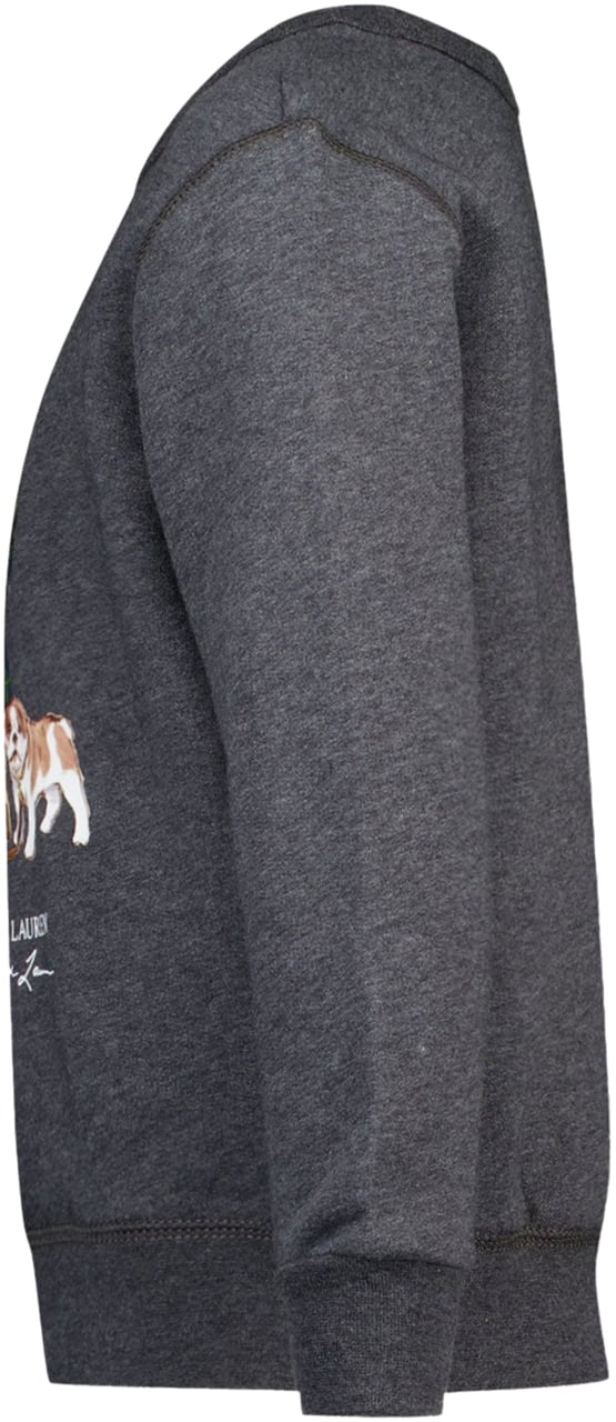 Ralph Lauren Ralph Lauren Kinder Jongens Trui In Antraciet Zwart