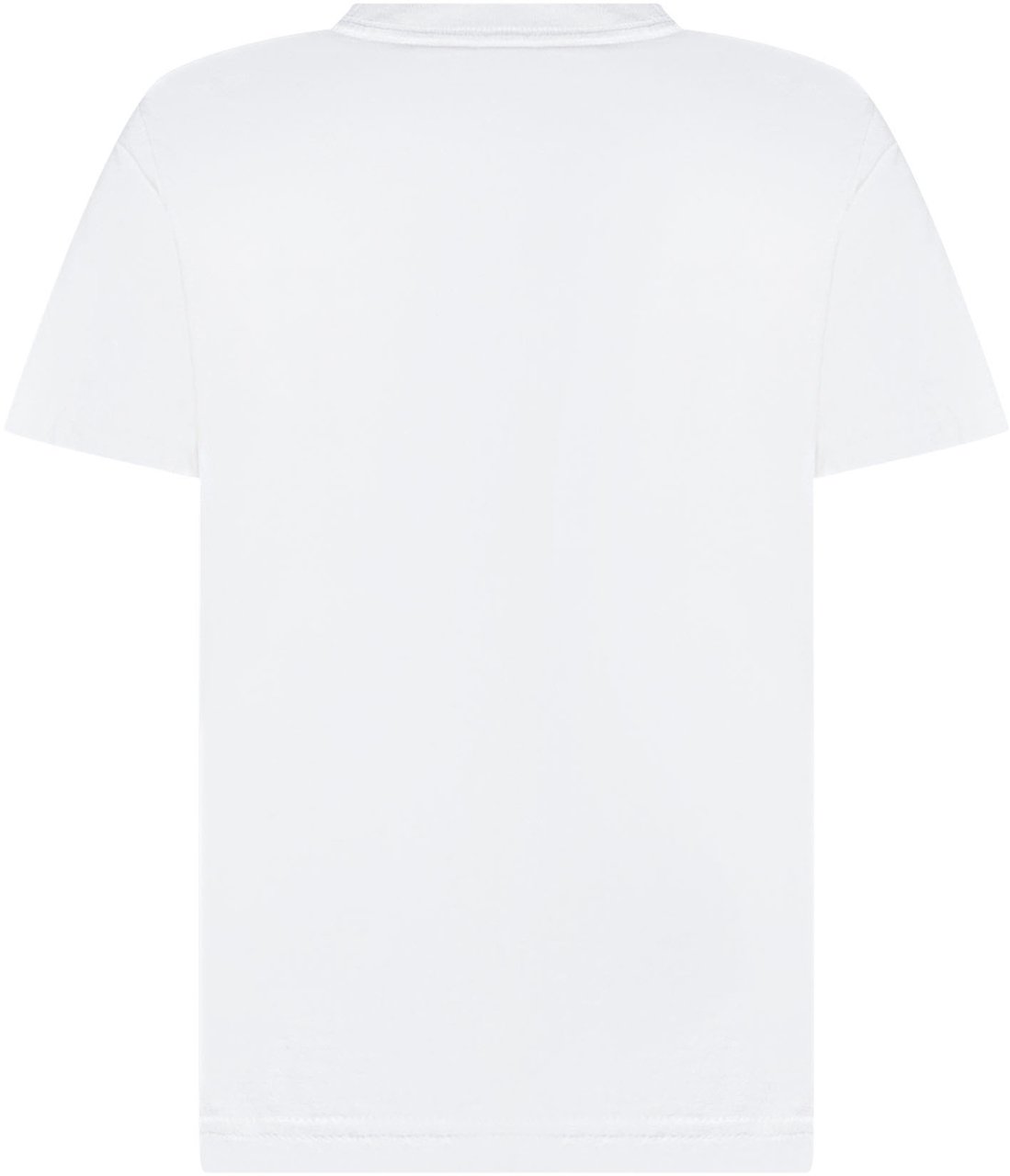 Ralph Lauren T-shirt Bambino in Cotone con Stampa Logo Wit