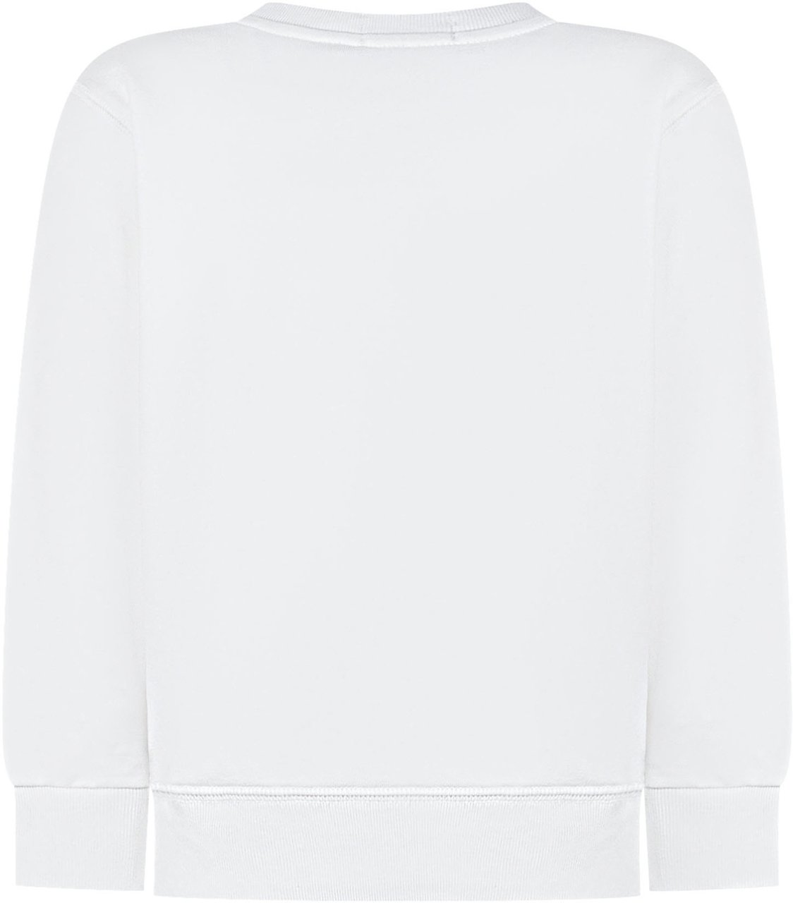 Ralph Lauren Felpa Bambino in Cotone con Stampa Logo Wit