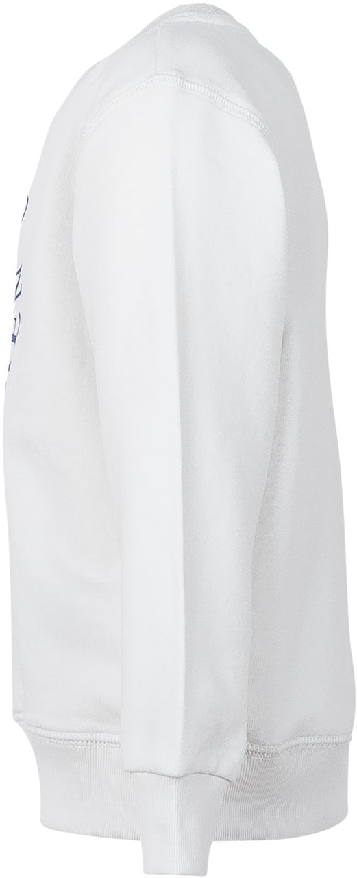 Ralph Lauren Felpa Bambino in Cotone con Stampa Logo Wit