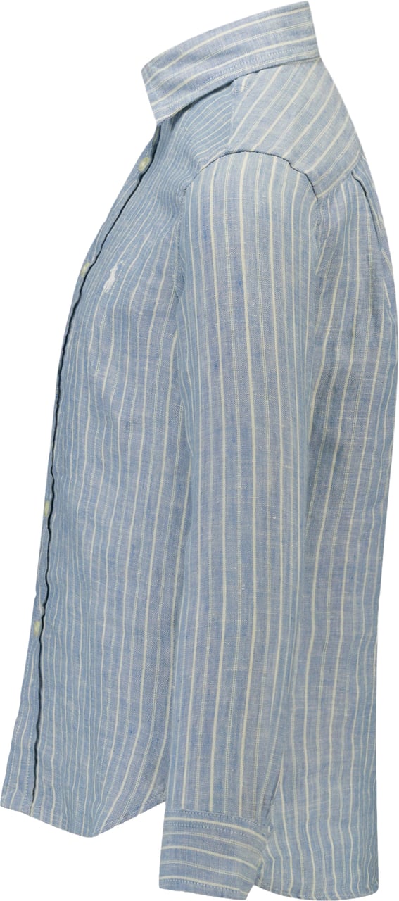 Ralph Lauren Kinder Jongens Blouse In Licht Blauw Blauw