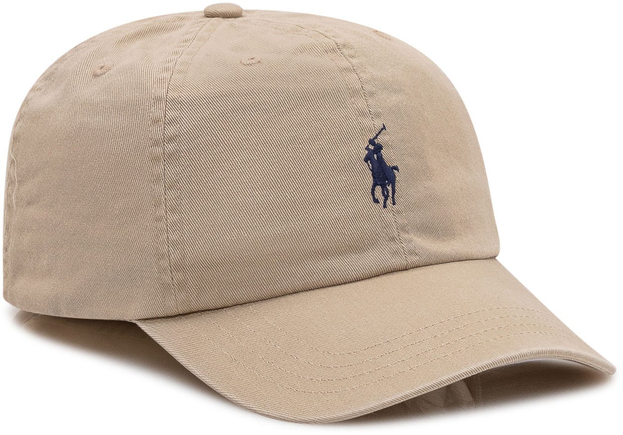 Ralph Lauren Cappellino Classico in Cotone con Logo Beige
