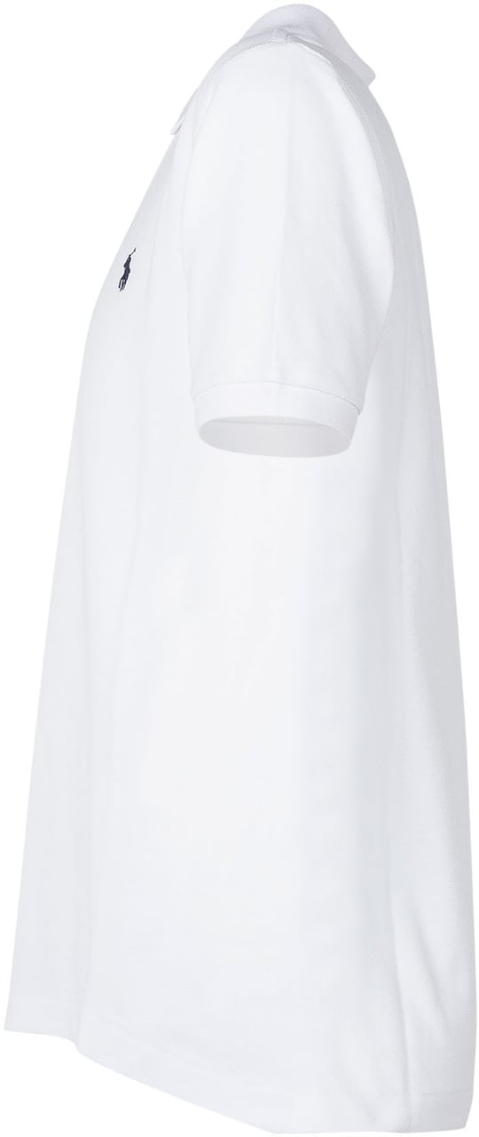 Ralph Lauren Polo Bambino in Cotone Piqué Wit