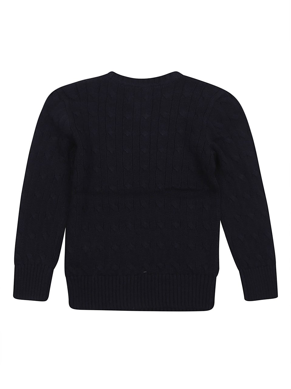 Ralph Lauren RALPH LAUREN KIDS LS CABLE CN-TOPS-SWEATER Lichtblauw