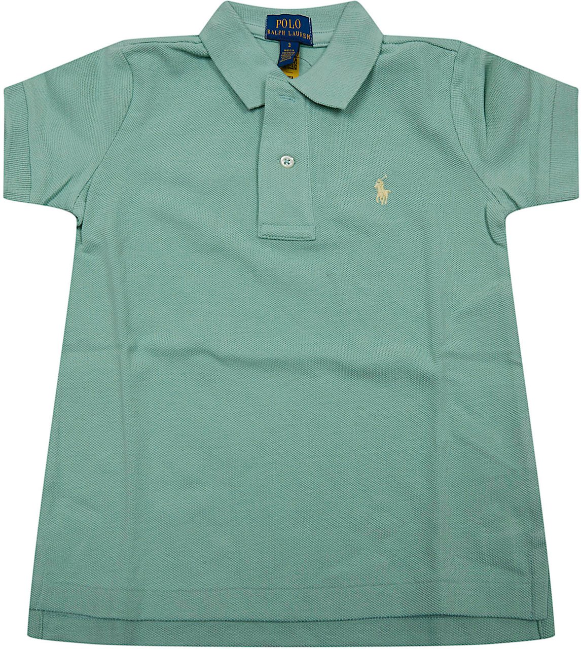 RALPH LAUREN KIDS SS KC-TOPS-KNIT Lichtblauw