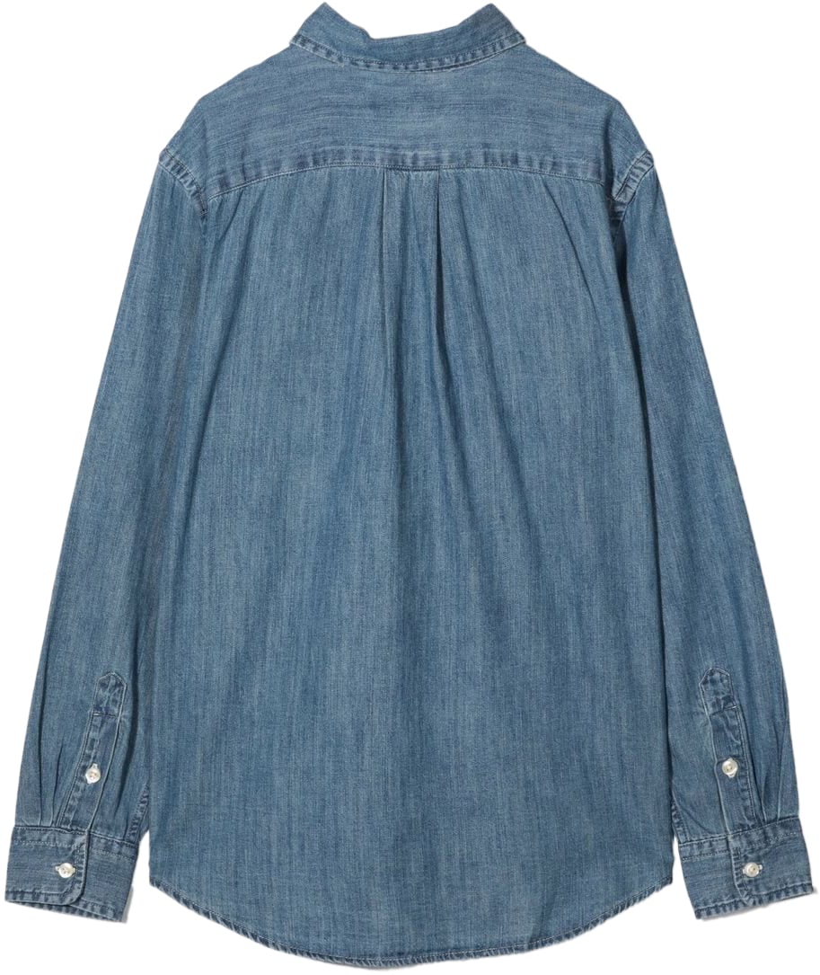 Ralph Lauren top shirt blue Blauw