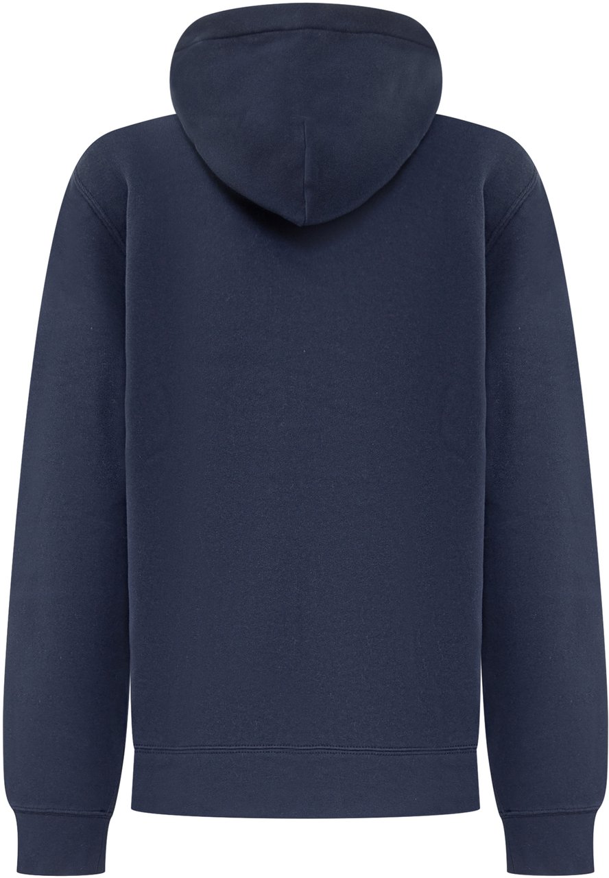 Ralph Lauren Felpa Blu con Cappuccio Polo Ralph Lauren Blauw