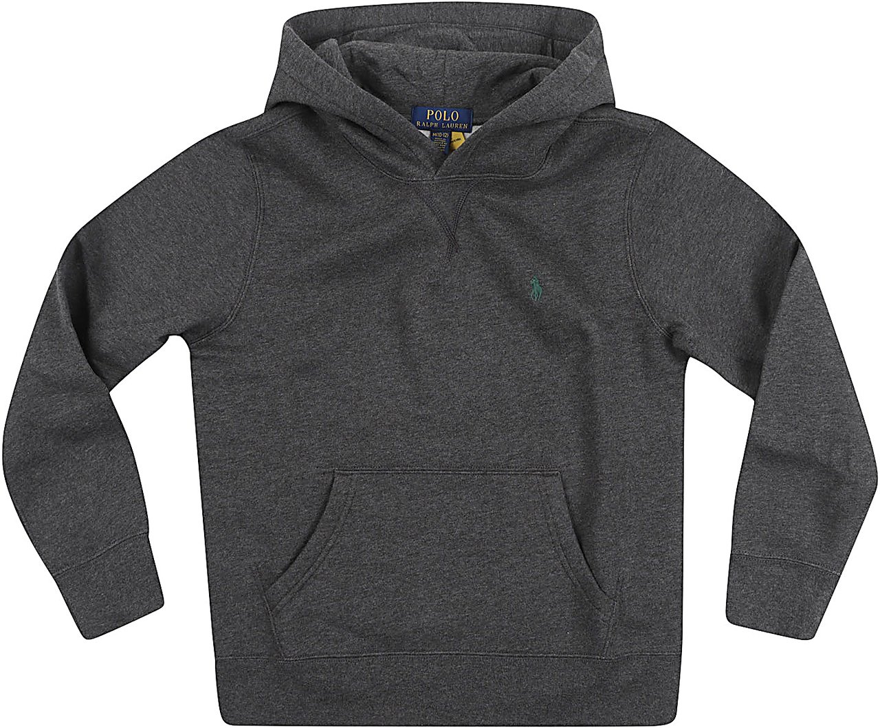 RALPH LAUREN KIDS LS PO HOOD-TOPS-KNIT Donkergrijs
