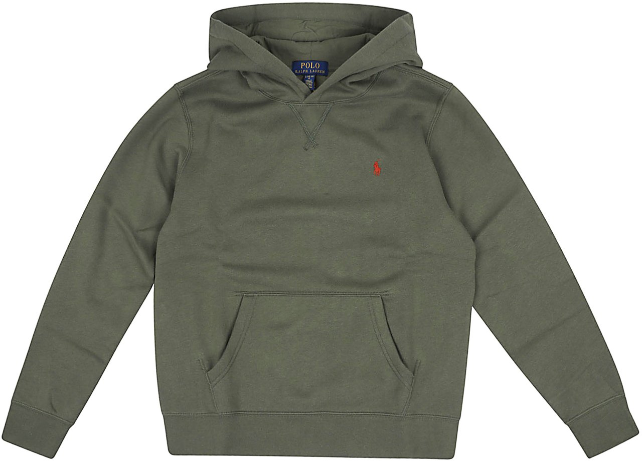 Ralph Lauren RALPH LAUREN KIDS LS PO HOOD-TOPS-KNIT Lime