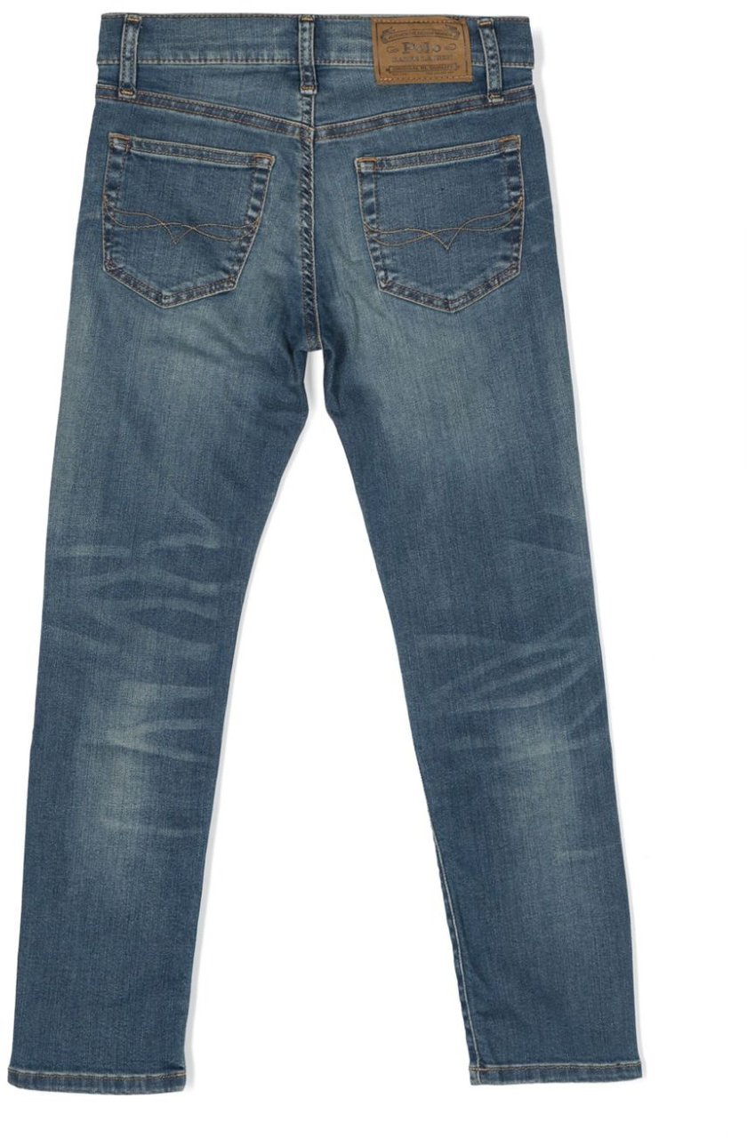 Ralph Lauren eldridge bottom denim white Wit