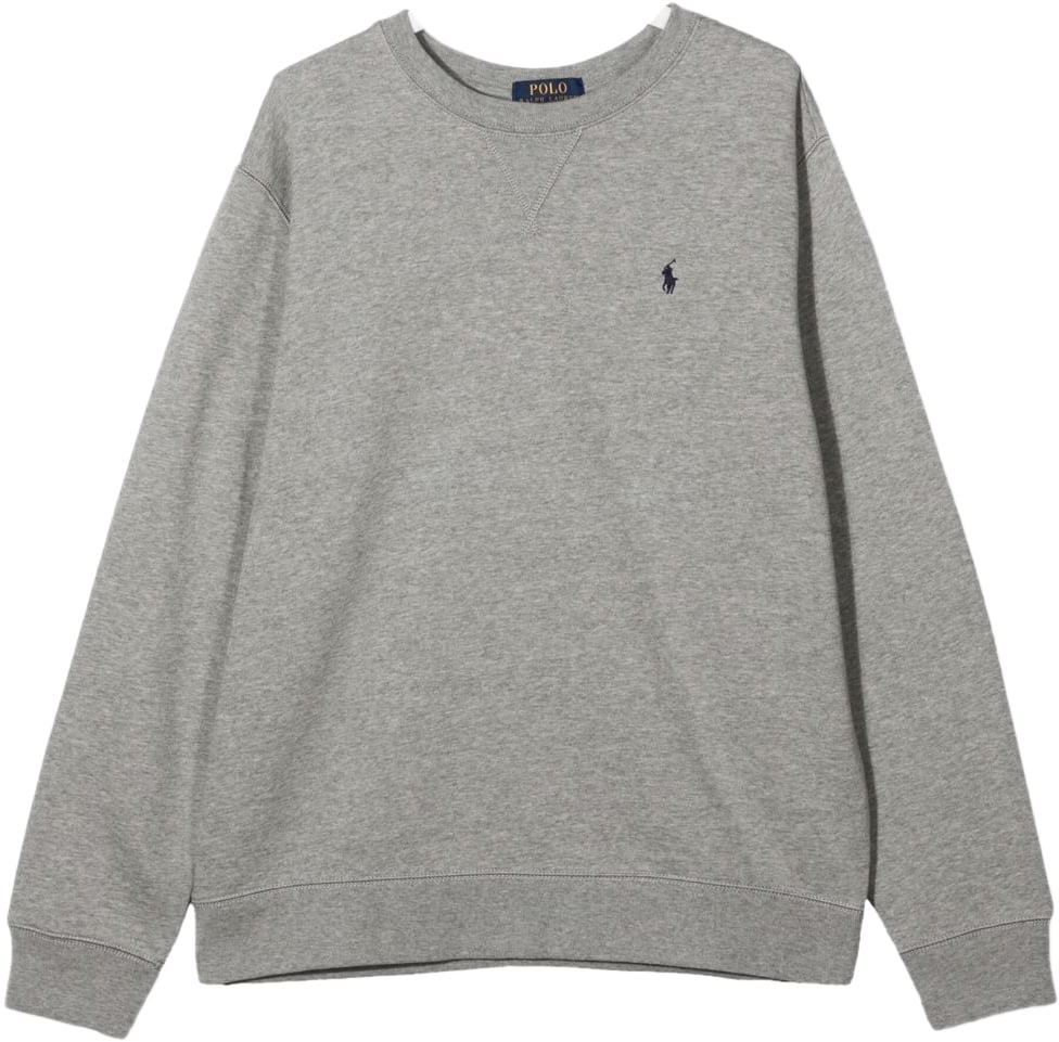 Ralph Lauren ls top knit darkgray Donkergrijs