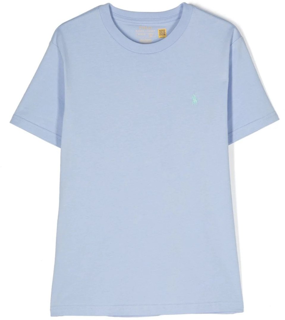 Ralph Lauren top t-shirt lightblue Lichtblauw