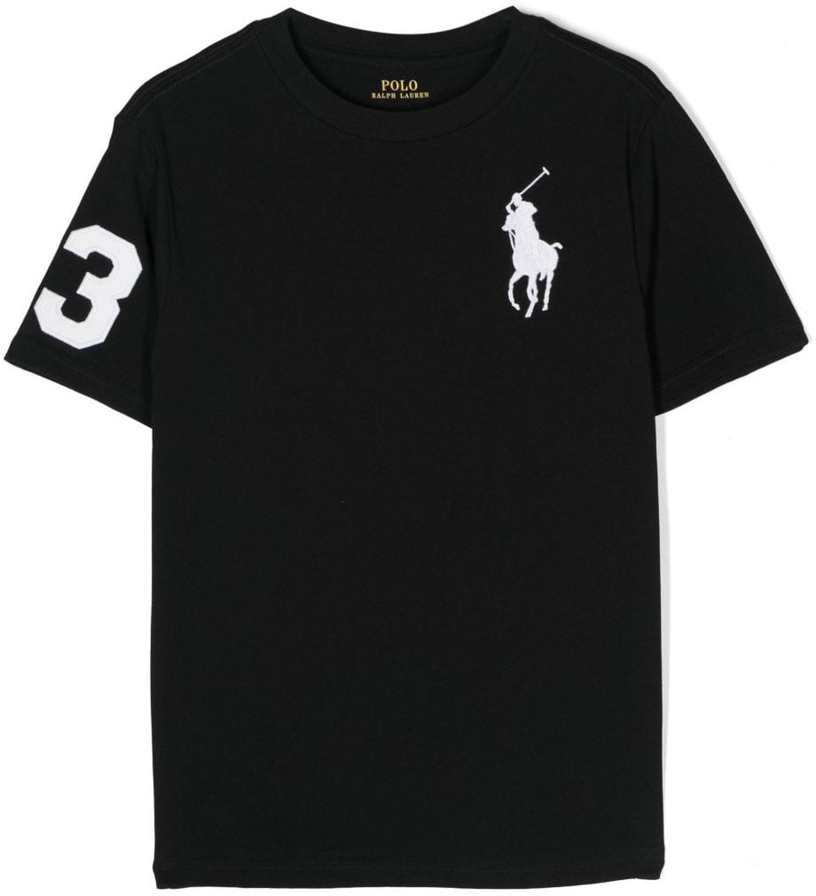 Ralph Lauren T-Shirts And Polos Black Zwart