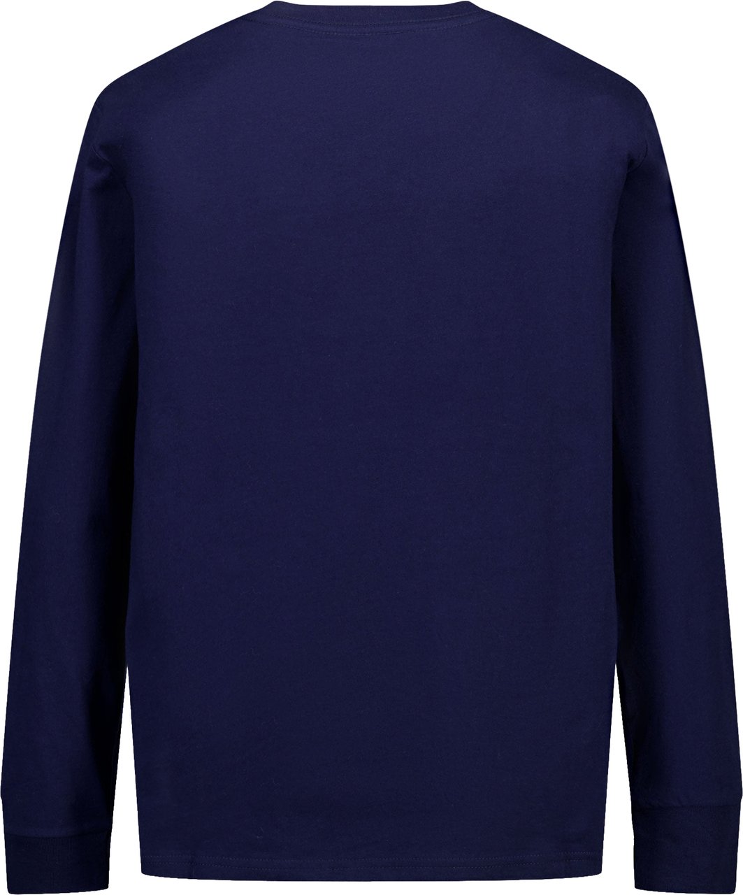 Ralph Lauren Kinder Jongens T-Shirt In Navy Blauw
