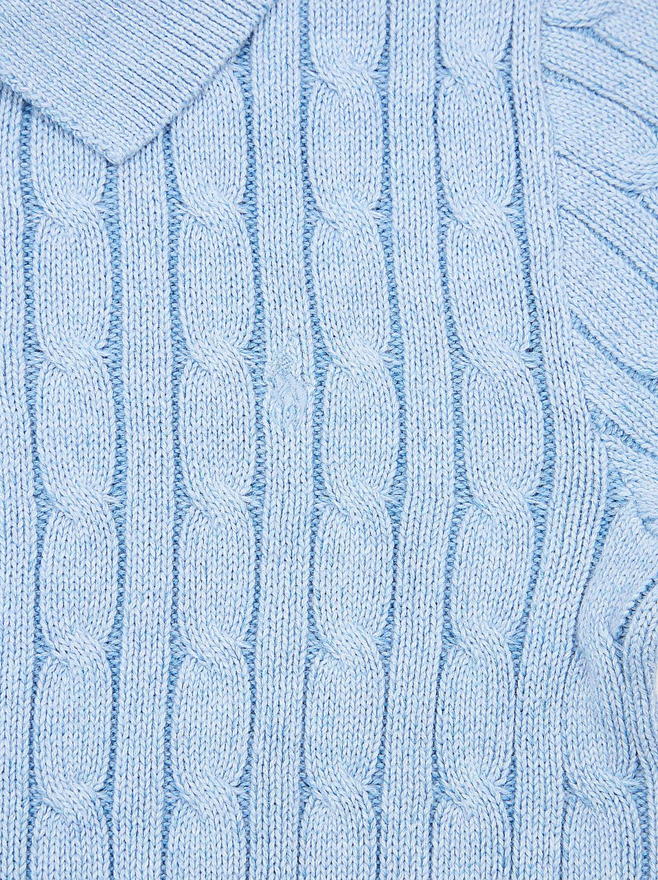 Ralph Lauren RALPH LAUREN KIDS SS CLASS CBL-SWEATER-PULLOVER Lichtblauw