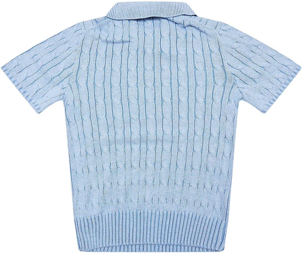 Ralph Lauren RALPH LAUREN KIDS SS CLASS CBL-SWEATER-PULLOVER Lichtblauw