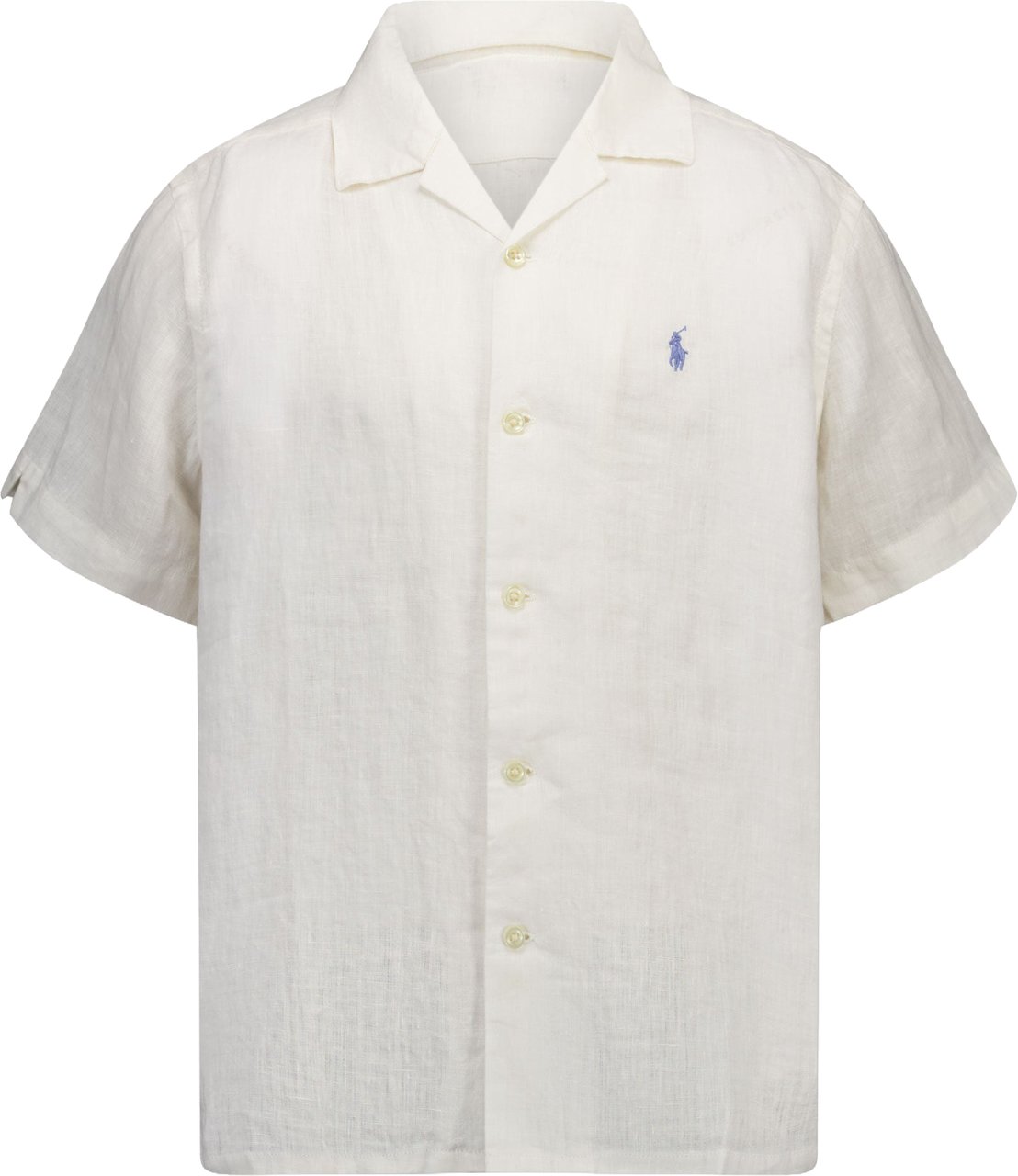 Ralph Lauren Ralph Lauren Kinder Jongens Blouse In Wit Wit