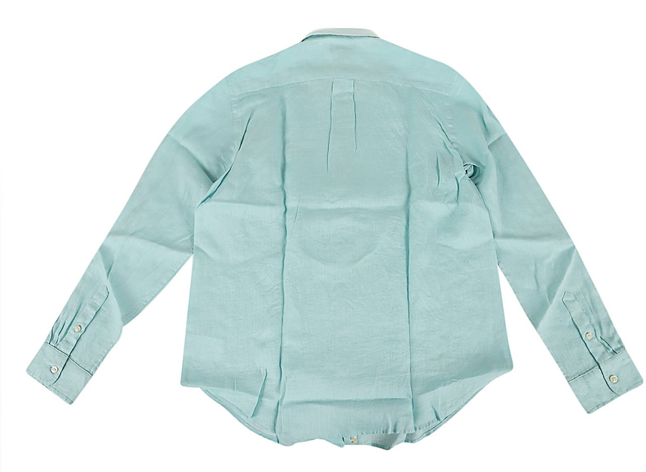 Ralph Lauren RALPH LAUREN KIDS CLBDPPC-SHIRTS-SPORT SHIRT Lichtblauw