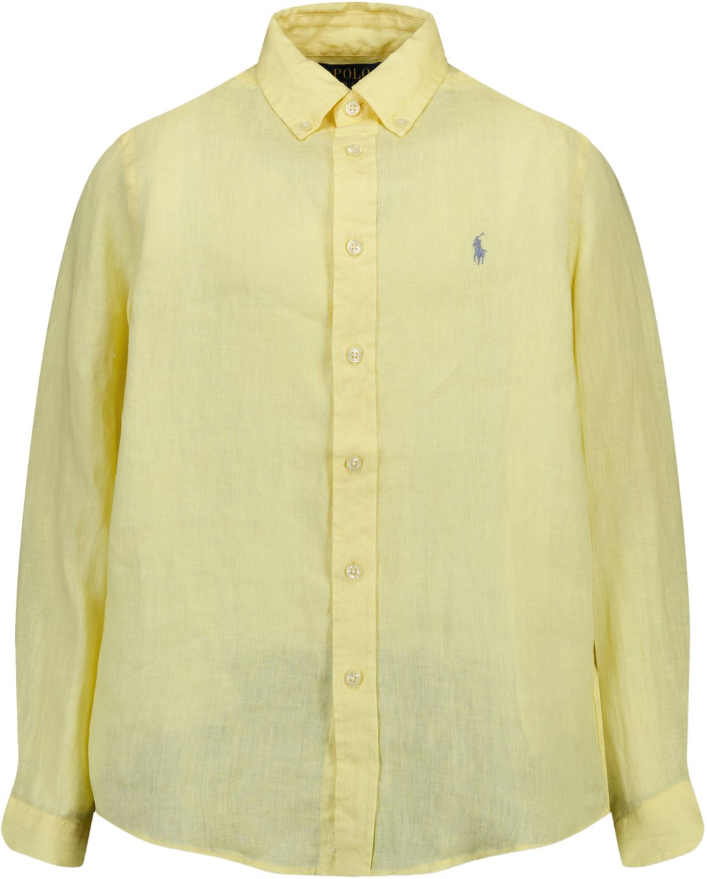 Ralph Lauren Ralph Lauren Kinder Jongens Blouse In Geel Geel