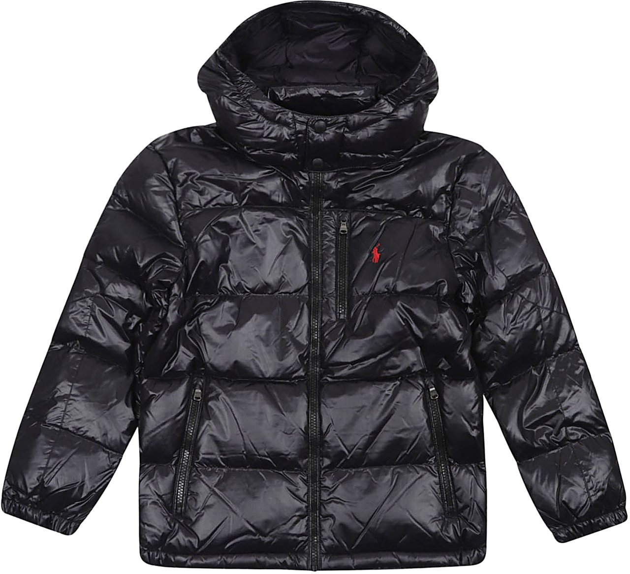 Ralph Lauren RALPH LAUREN KIDS WOVEN-BOMBER-JACKET Zwart
