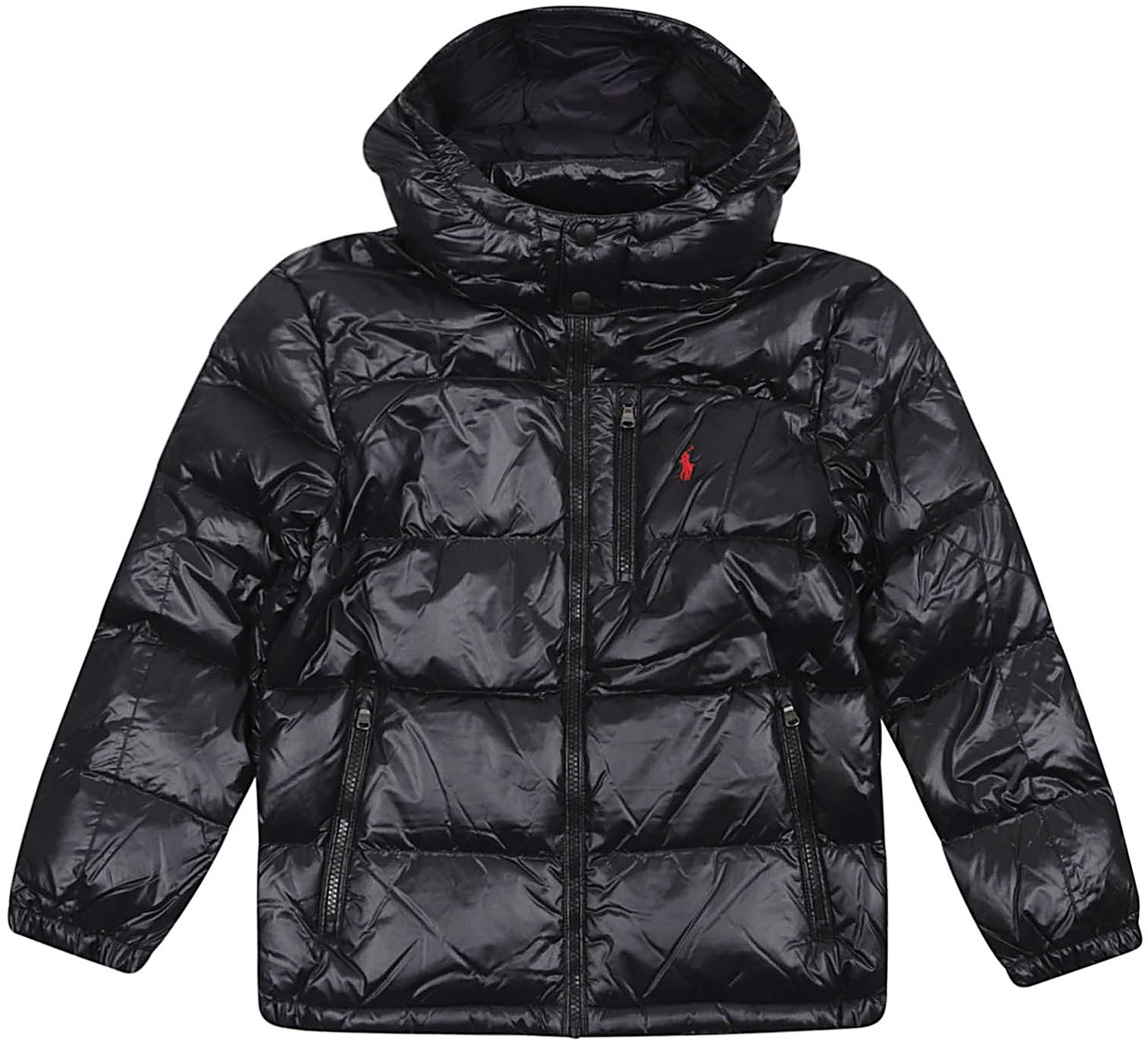 RALPH LAUREN KIDS WOVEN-BOMBER-JACKET Zwart