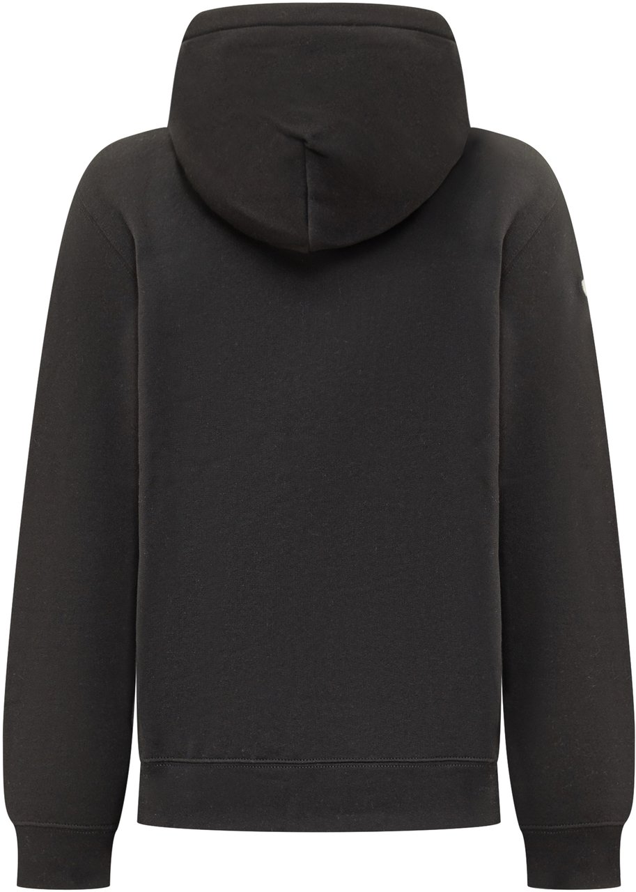 Ralph Lauren Felpa Nera con Cappuccio Polo Ralph Lauren Big Pony Zwart