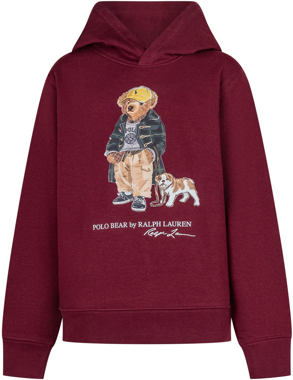 Ralph Lauren Ralph Lauren Kids Felpa con Stampa Bear Rood