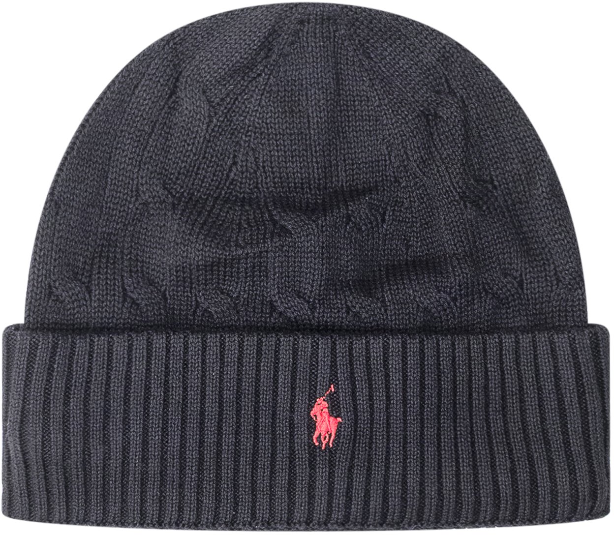 Ralph Lauren Polo Ralph Lauren Cappello Nero in Maglia Zwart