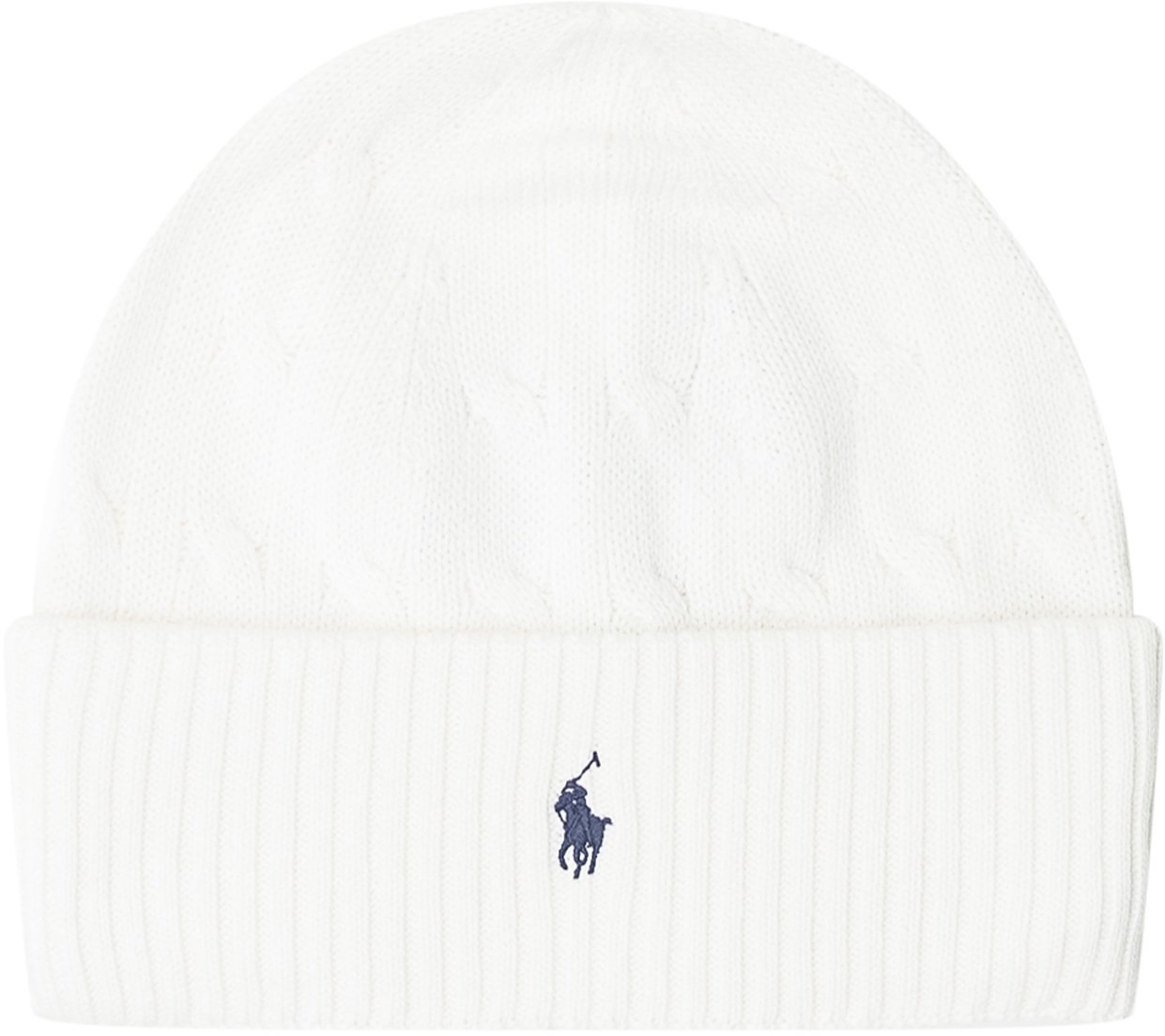Ralph Lauren Polo Ralph Lauren Cappello Bianco in Maglia Wit