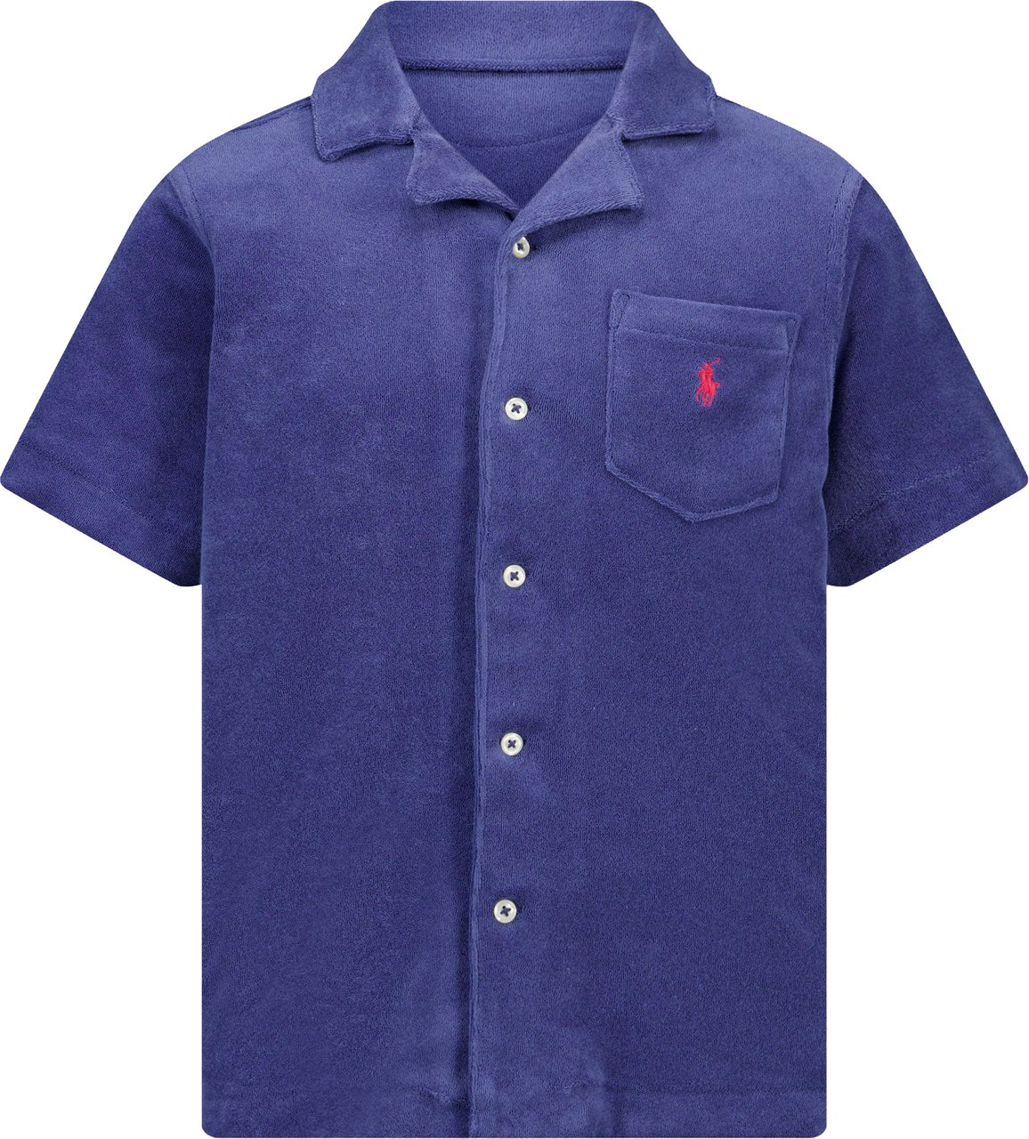 Ralph Lauren Kinder Jongens Blouse In Navy Blauw