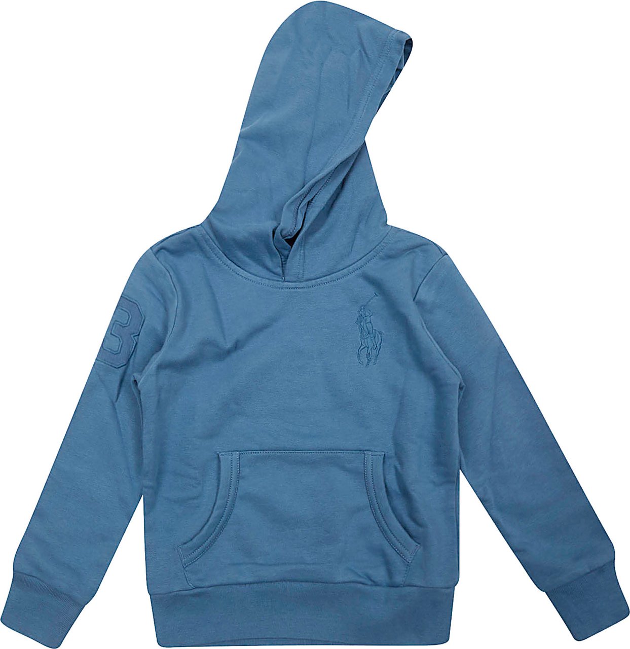 RALPH LAUREN KIDS KNIT PULLOVER SWEATSHIRT Lichtblauw